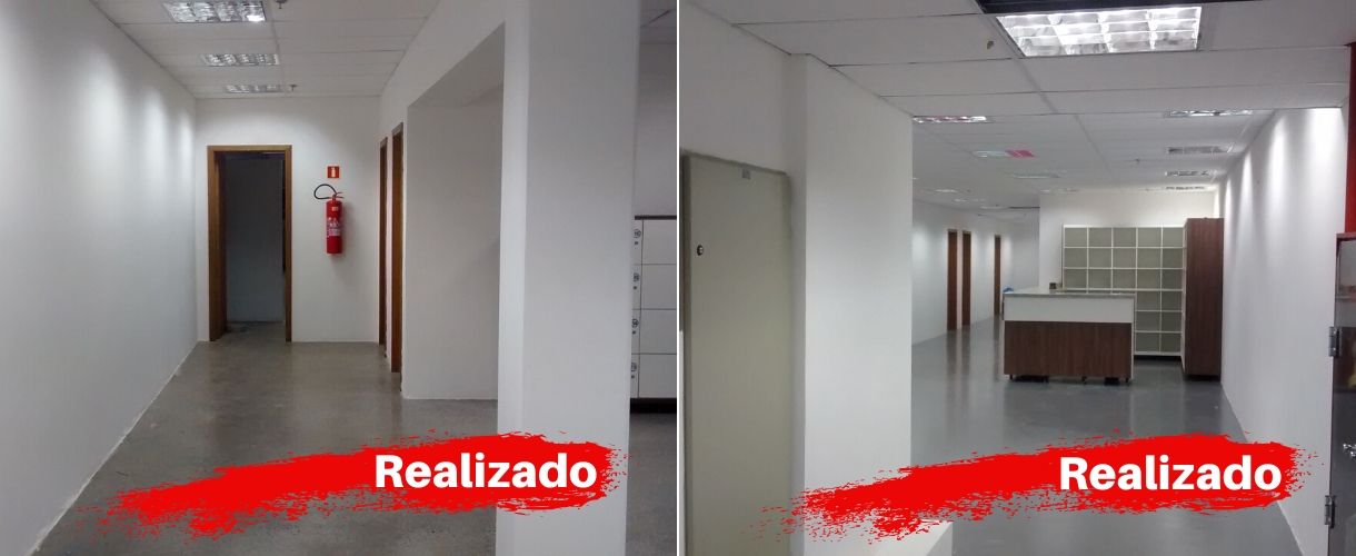 Pintura Lisa C/Massa Corrida