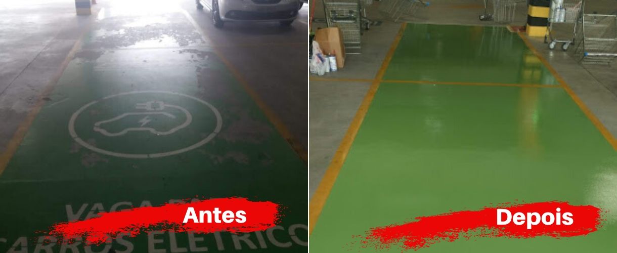 antes e depois