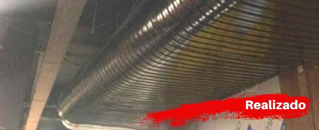 Pintura P.U - Dutos Ar Condicionado