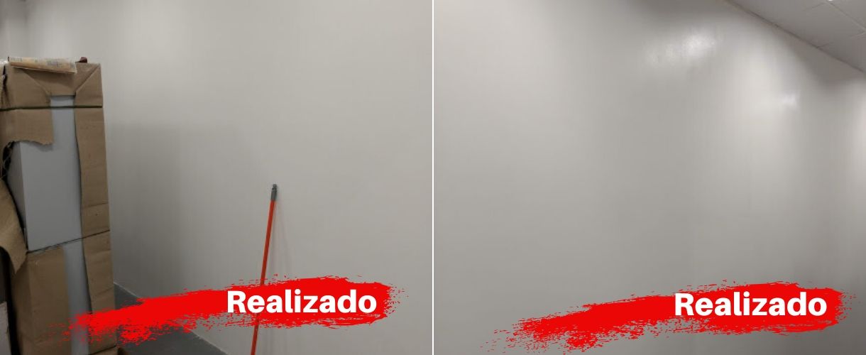 Pintura Lisa C/Massa Corrida