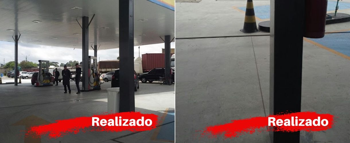 Pintura Epóxi - Pilares