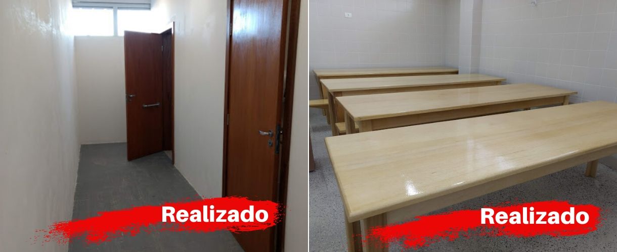 Pintura de Portas e Mesas