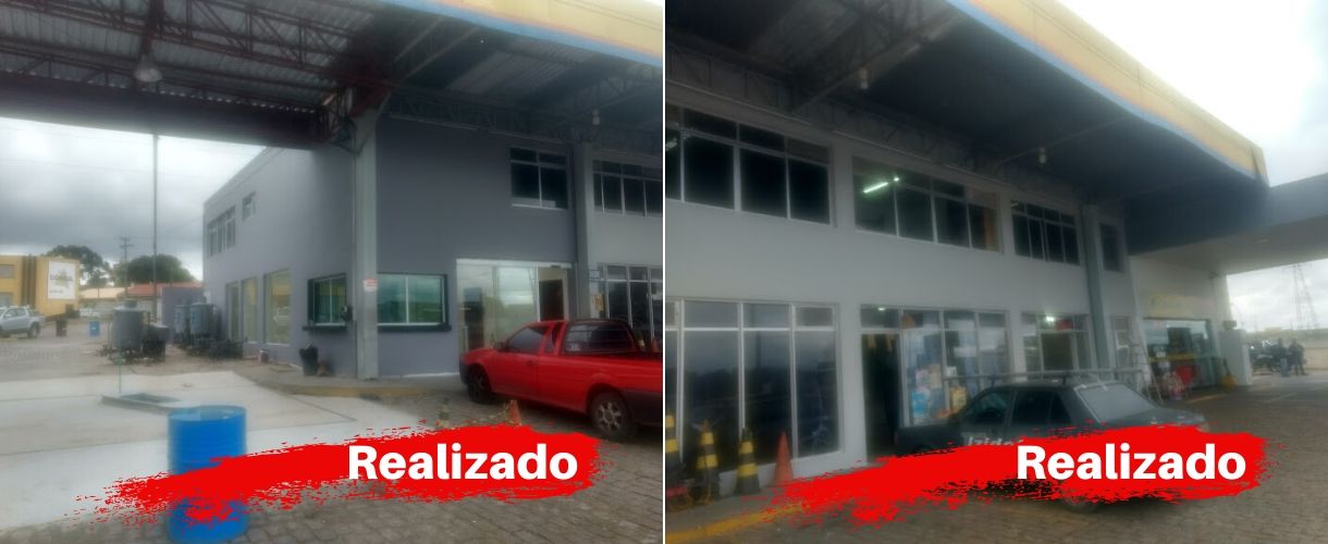 Pintura Acetinado C/Massa Acrílica Fachada