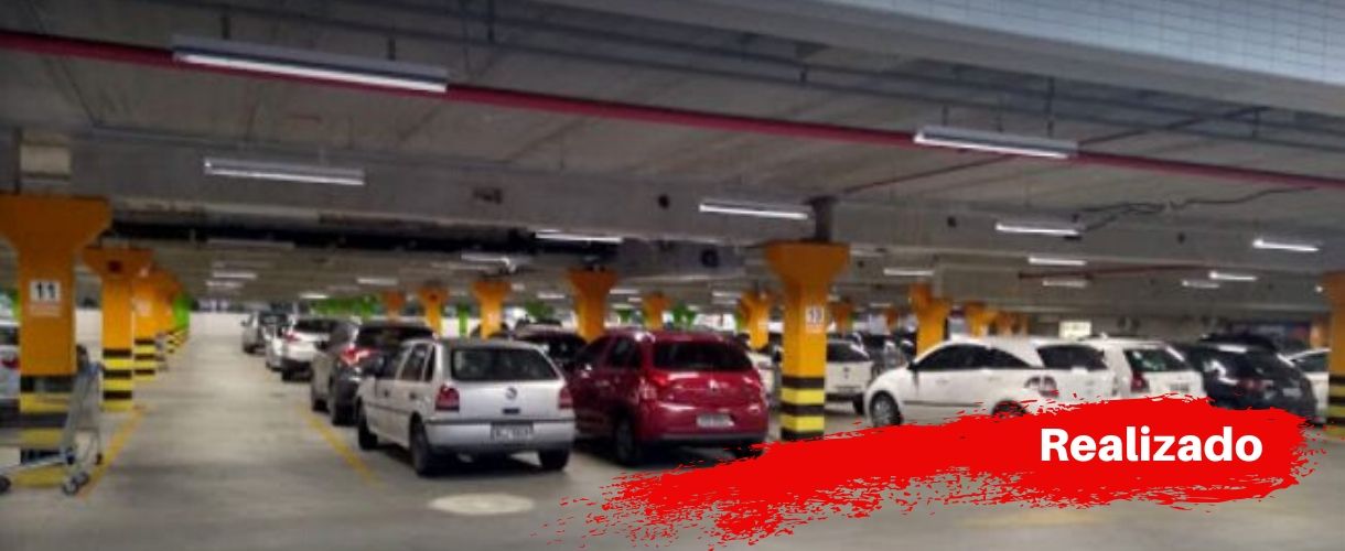 Pintura e Zebramento de Colunas