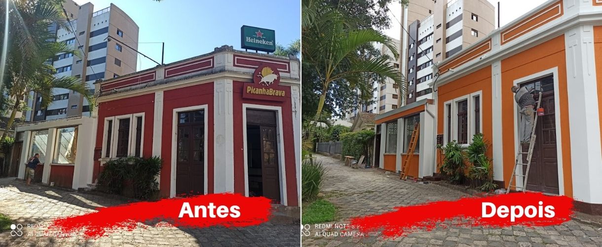 Antes e Depois Fachada 02