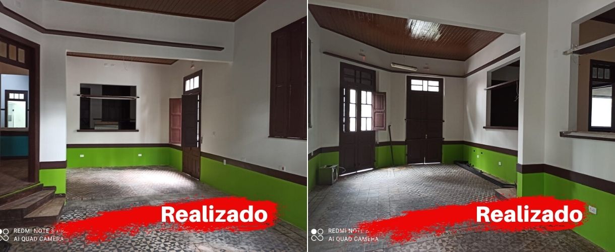 Realizado Salão da Recepção